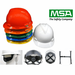 หมวกนิรภัยและแว่นตา